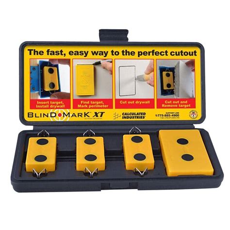 drywall electrical box helper|Calculated Industries Blind Mark Plastic Electrical .